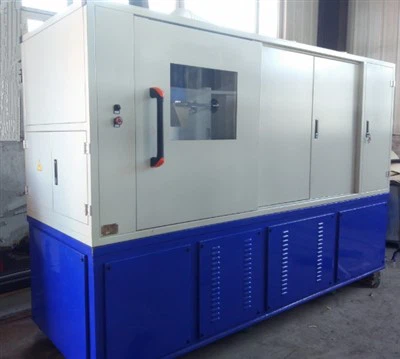 Testovací stroj na brzdovú podložku